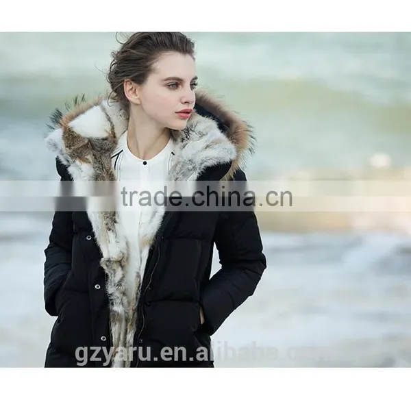 Lady Latest Down Feather Coat Woman OEM Casual Coat