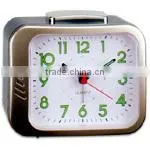 Plastic Old Fashion Table Square Bell Alarm Clock photo-3