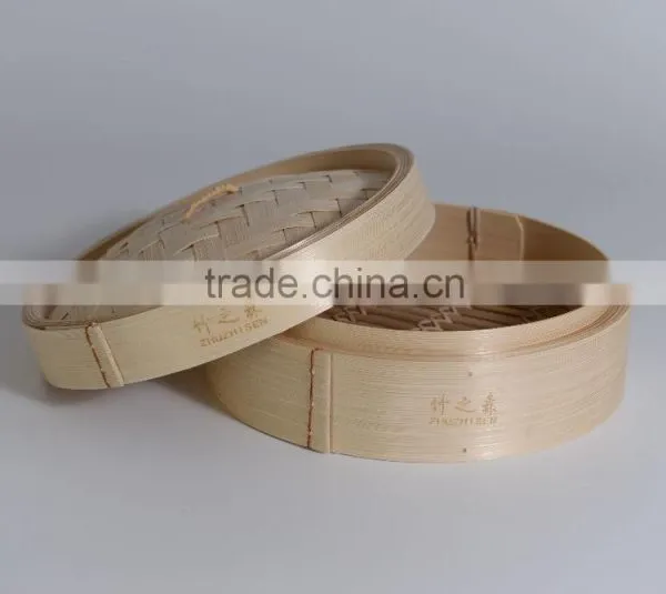 Hygienic Natural Chinese Bamboo Bun Steamer photo-5