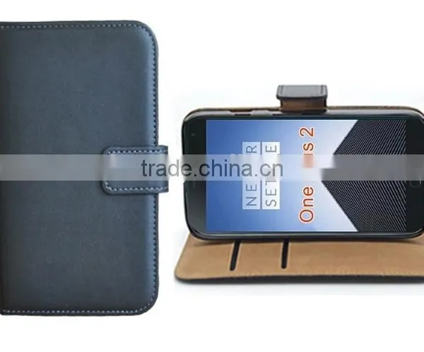 Mix Colors For One Plus Two Wallet Leather Case for One Plus 2 Cover