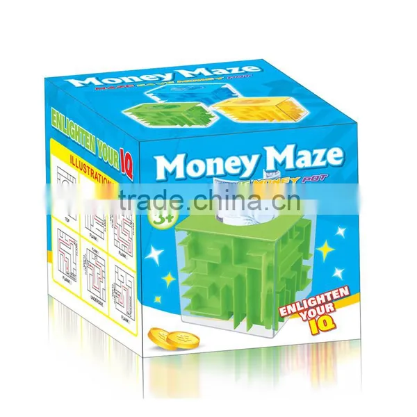Children Gift Coin Bank Maze Saving Box Oem Plastic Money Box photo-4