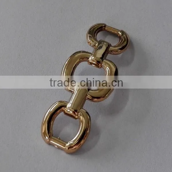 Gold Plating Plastic Shoe Decorations Accessories photo-5