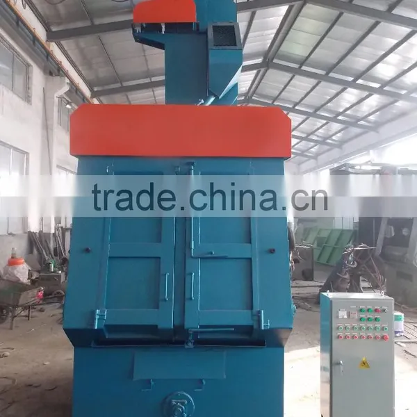 Barrel Blast Machines/Tumblast Machine/Rubber Apron Type Shotblasting Machine photo-5