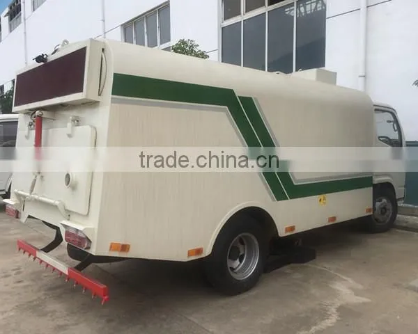 Quality 100% Guaranteed 4x2 Dongfeng 4cbm Vacuum Road Cleaning Vehicle photo-4