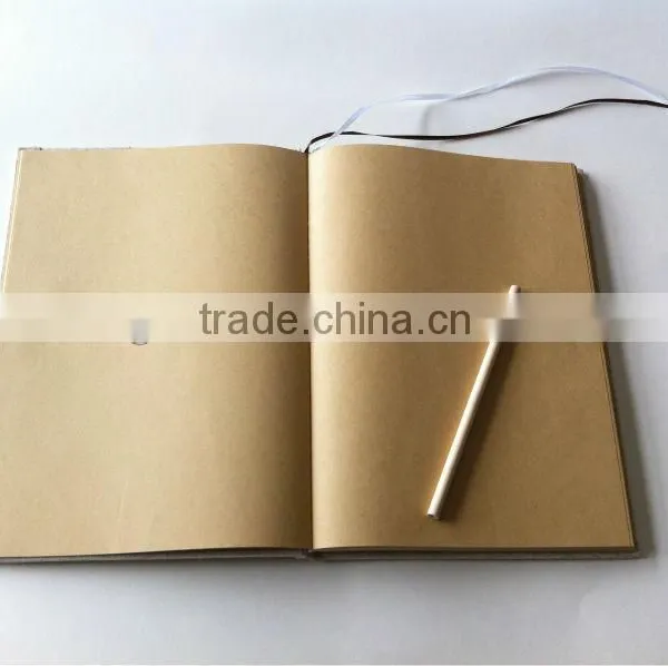 Top Sale High Quality Kraft Paper Drawing Book With Pencil