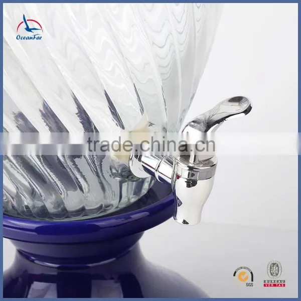 5L Glass Water Dispenser Wholeslae Market Glass Dispenser With Tap photo-3