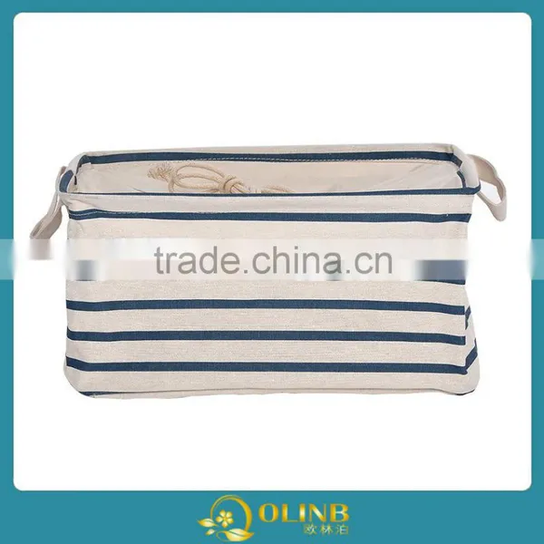 Closet Drawer Cotton Collapsible Storage Basket