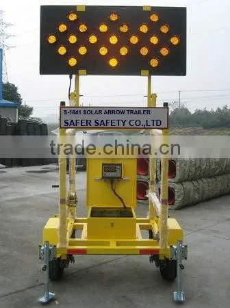 Solar Traffic Signal Trailer
