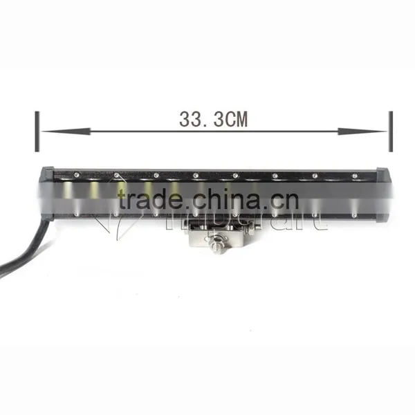 SUPER BRIGHT ! 11.5 Inch 60W DRIVING LED LIGHT BAR Lightstorm Offroad Driving Lamp Led Light Bar Mini Cooper Mini Bulldozer photo-5