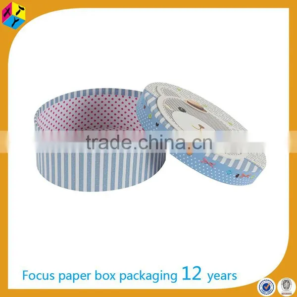 High Quality Custom Paper Cardboard Hat Box Cake photo-5