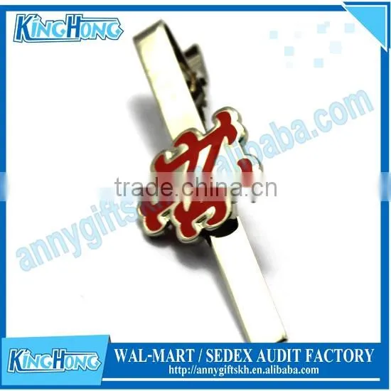 High Quality Silver Plated Elegant Design Tie Clip photo-3
