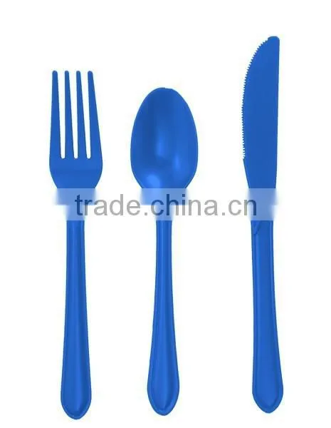 Low Price Colored Disposable Plastic Cutlery