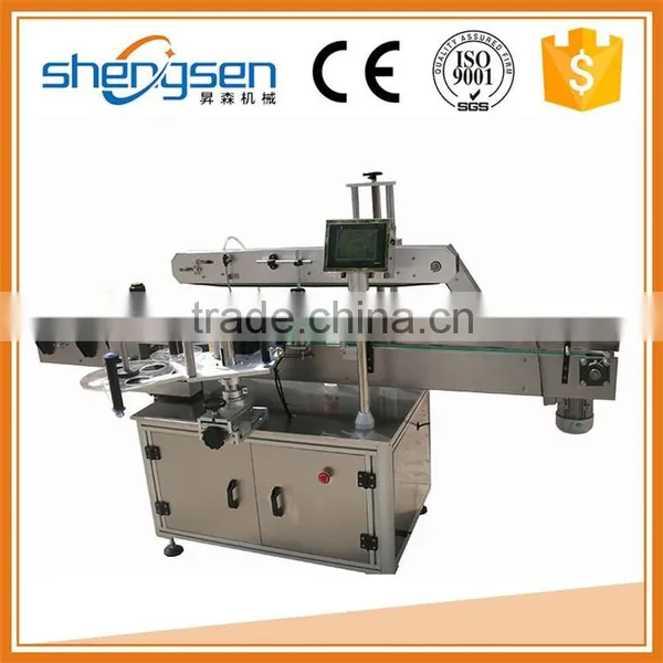 Widely Use Competitive Price Three Sides Semi Automatic Pet Label Machine photo-2
