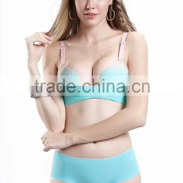 Air Brush Color Push up One Piece Bra photo-3