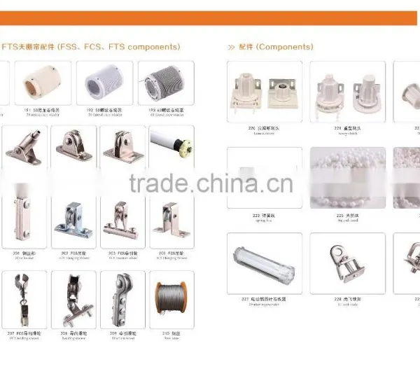 Remote Control Curtain Pulley With Wheel for Track Accessories photo-2