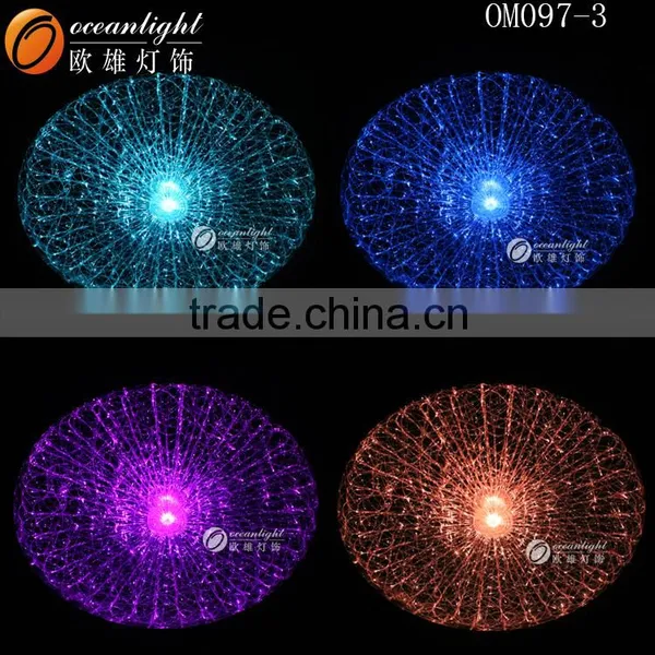 Chrismas Color Changing Remote Control Fiber Optic Lamp OM097 photo-4