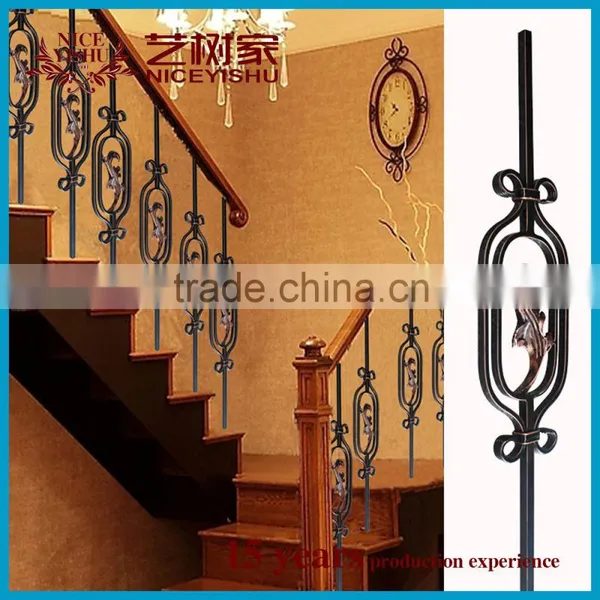 Ornamental Iron Stair Railings Supplies / Wrought Iron Work Handrails Supplies photo-4