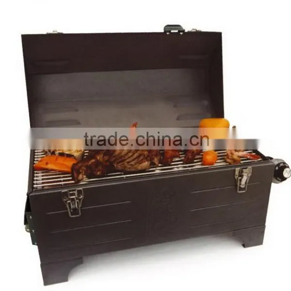 Easily Assembled Adjustable Height Portable Tool Box Gas Grill