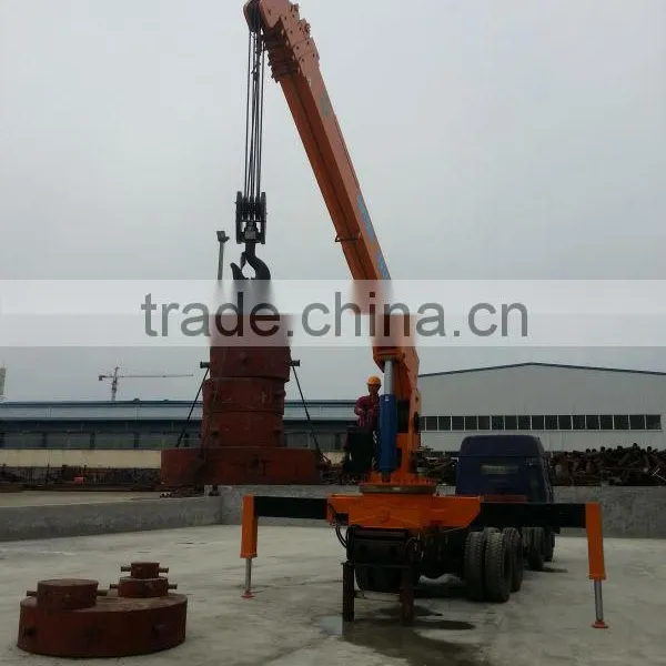 20 Ton at Truck Mounted Crane 500 Kn.m Crane Truck Model No SQ20S5 New Condtion 20 Ton Truck Crane Made in China photo-3