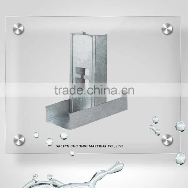 G60 Galvanized Steel Drywall Metal Stud and Track