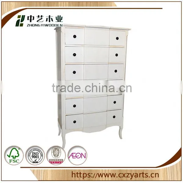Living Room Storage Customized Wooden Cabinet With Drawer photo-2