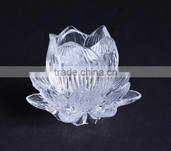 Crystal Lotus Centerpiece as Wedding Items for Home Decoration photo-2