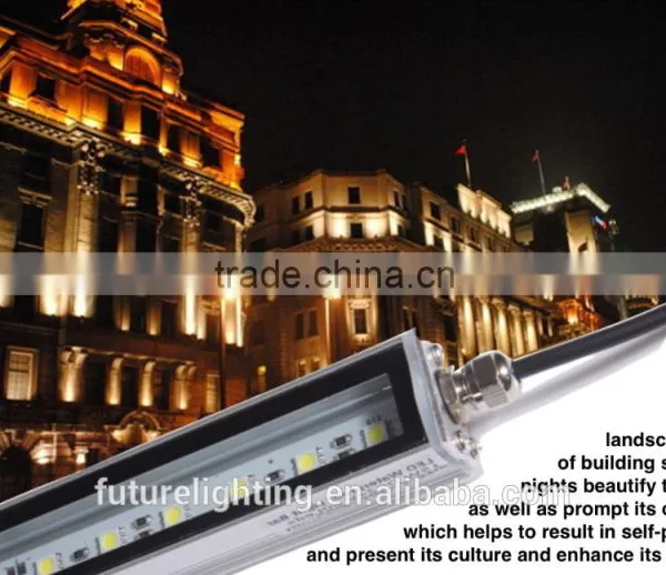 Waterproof 15w RGB Color SMD5050 Landscape Lighting Linear Led Strip Light Bar photo-4