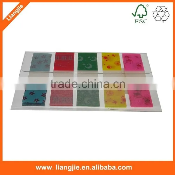 Custom Printed Sticky Note,PET Bookmark Sticky Notes Index photo-5