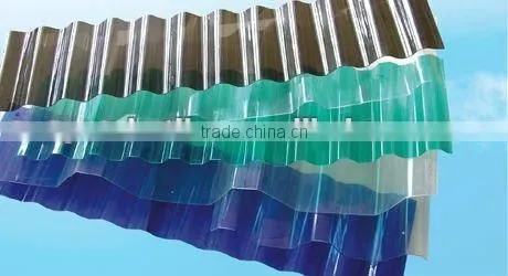 100% Bayer markrolon pc roofing sheet