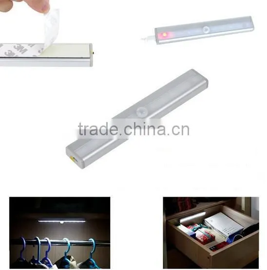 Motion Activated Sensor Built in Rechargeable Battery Closet Light photo-3