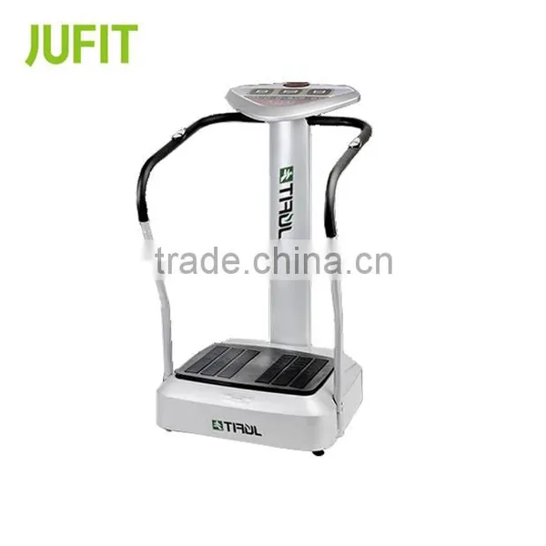 Confidence Fitness Slim Full Body Vibration Platform Fitness Machine, Sliver