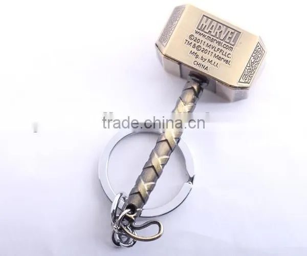 Newest Marvel Thor Keychain Thor Hammer Keychain Alloy Hammer of Thor Keychain photo-2