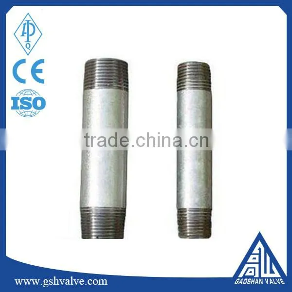 1/2" and 3/4"malleable Cast Iron Pipe Nipple Female Thread Pipe Fitting photo-5
