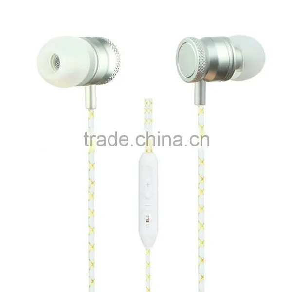 Tangle Free Metal Earphone With Handsfree Mic photo-5