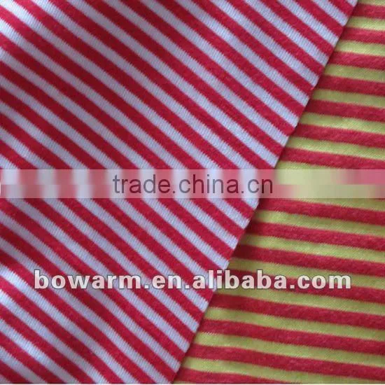 95% Rayon 5% Spandex Yarn Dyed Knitting Fabric