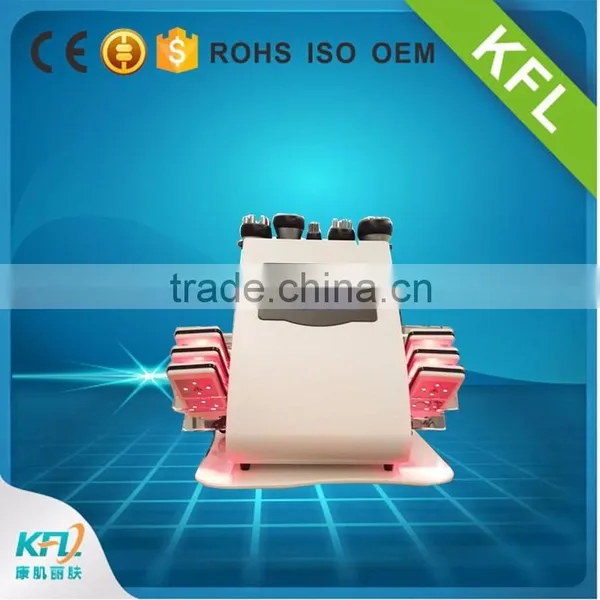 Non Surgical Ultrasound Fat Removal Fat Reduction40hkz RF Vacuum Ultrasonic Fast Cavitation 5 In 1 Cavitation Machine Slimming System Liposuction Cavitation Slimming Machine Skin Tightening Ultrasonic Cavitation Body Sculpting