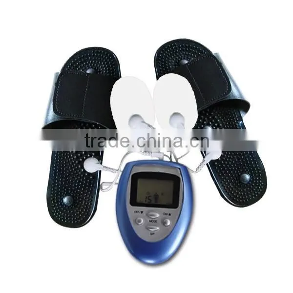 Good Quality Intensity Low Pulse Foot Massager, Electric Therapy Massager Slipper With CE&RoHS Approval photo-2
