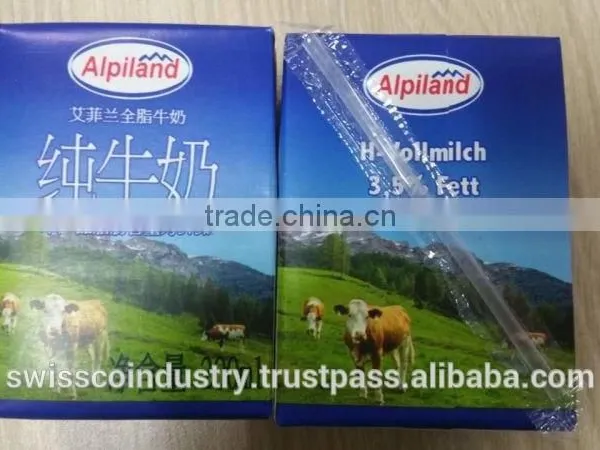 UHT MILK 3,5% ALPILAND 200 ML WITH STRAW FROM THE ALPIN MOUNTAINS photo-6