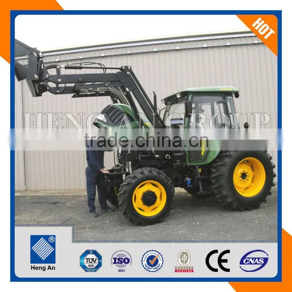 4x4 Compact Tractor With Loader and Backhoe