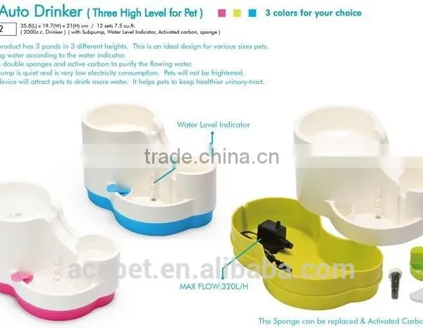 Pet Auto Water Circulation System