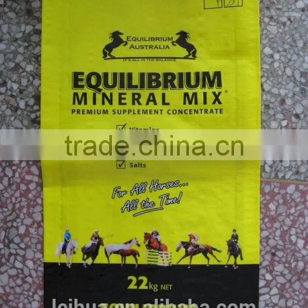 China Gold Manufacturer Supply Durable Bopp Laminated pp Woven Bags photo-4