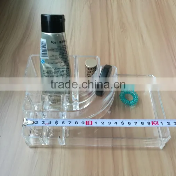 Wholesale Innovative Household Store Jewelry Cosmetic Beautful Clear Acrylic Cosmetic Makeup Organizer photo-2