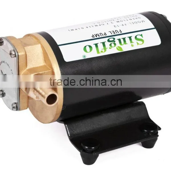 12 Volt Diesel Oil Biodiesel Fuel Transfer Gear Pump Marine 14L/min