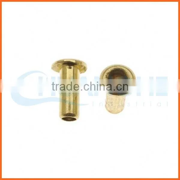 High Quality Nickel Plated Pan Head Hollow Rivet photo-2