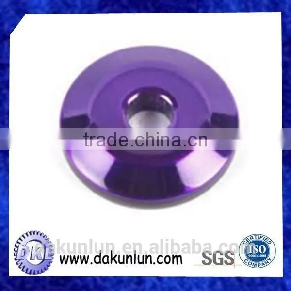 CNC Machining Aluminum Anodized Colorful Washer photo-6