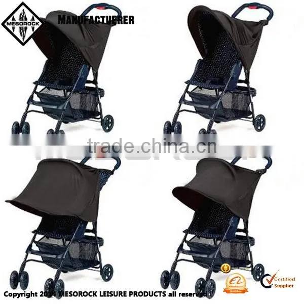 Summer Universal Stroller Sun Shade Buggy Canopy Infant Rayshade Stroller Cover photo-3