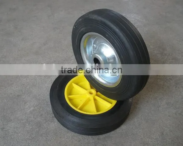 Within Bearing Soild Shock Aborption Metal Steel Tires photo-5