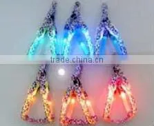 Hot Selling Leopard Pattern Harness Climbing Harness Nylon Dog Harness