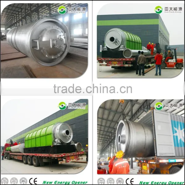Customized Latest Technology Plastic Waste Recycling to Oil Machine photo-3