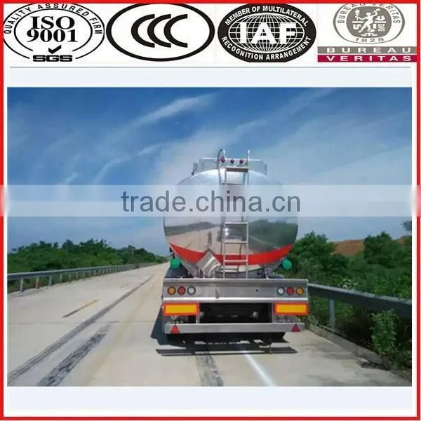 44000liters Aluminum 5454 Tank Fuel Tank Semi-trailer photo-4